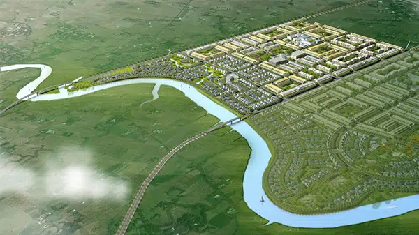 Khu dân cư hoa thuong